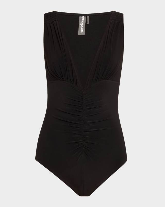 Tara Shirred One-Piece Swimsuit